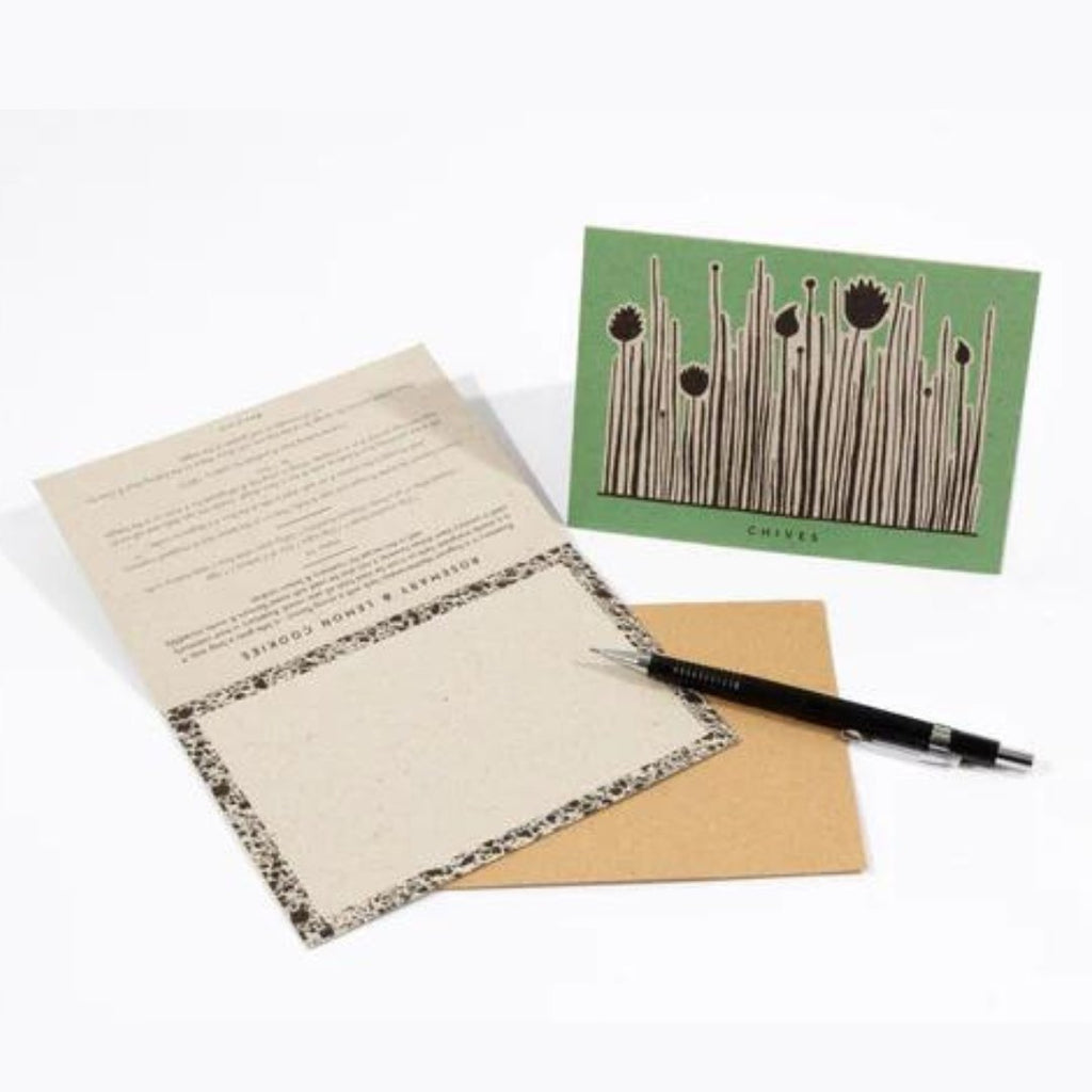 Herb Recipe Notecard Pack (x4) - Helen Round - Studio Wald