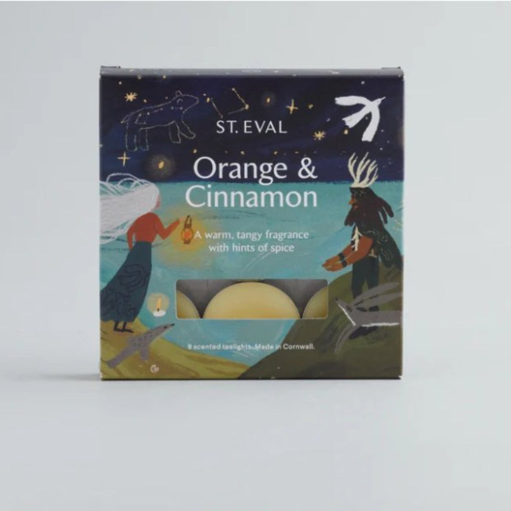 Orange & Cinamon Tea Lights from St Eval - Helen Round