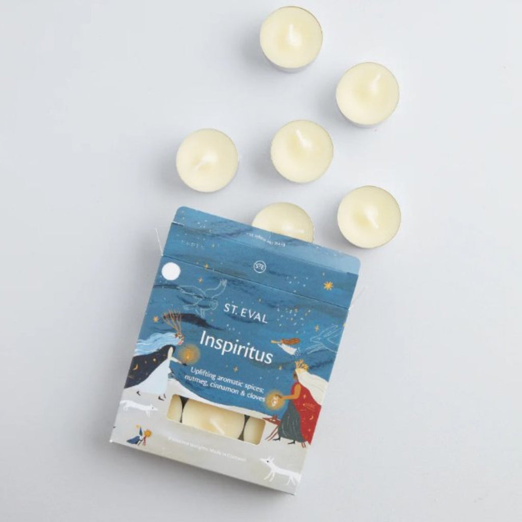 Pack of 9 Inspiritus Tea Lights from St Eval - Helen Round