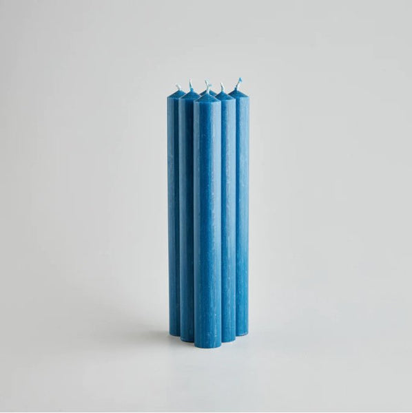 Dinner Candles - Helen Round - St Eval - Blue